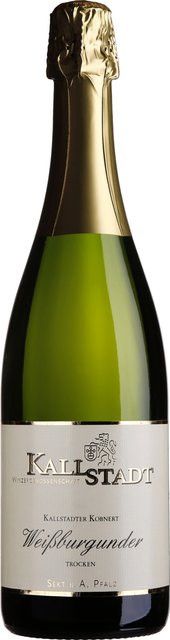 Kallstadt Kobnert Sekt Weißburgunder, trocken, Pfalz, 2021, 0,75 l - Bild 1