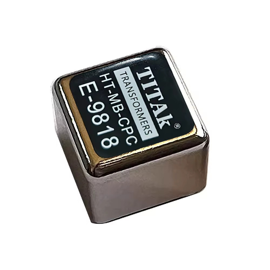 TITAK E-9818 Permalloy Audio-Signaltransformator zur symmetrischen und unsymmetrischen Umwandlung, Audio-Isolator 600:600, 20Hz-20KHz, Symmetrisch zu RCA - Bild 3