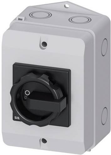 Siemens Lasttrennschalter 3LD21641TB510AB1 in Schwarz und Grau - Bild 1
