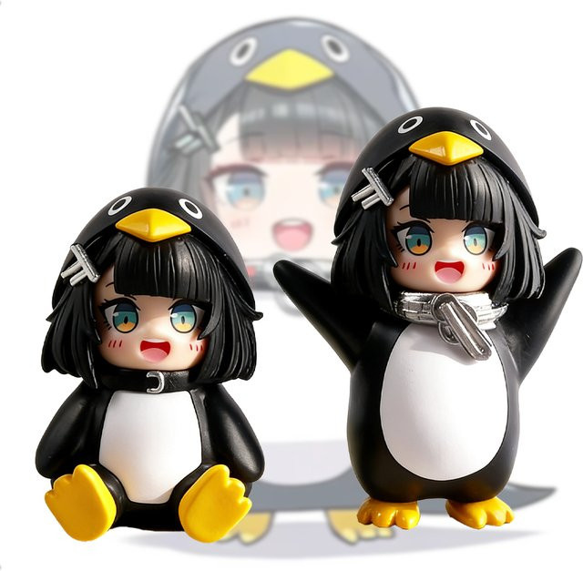 Bandai Arknights Endfield Pengmin Figur, Einzelfigur, 8cm - Bild 1