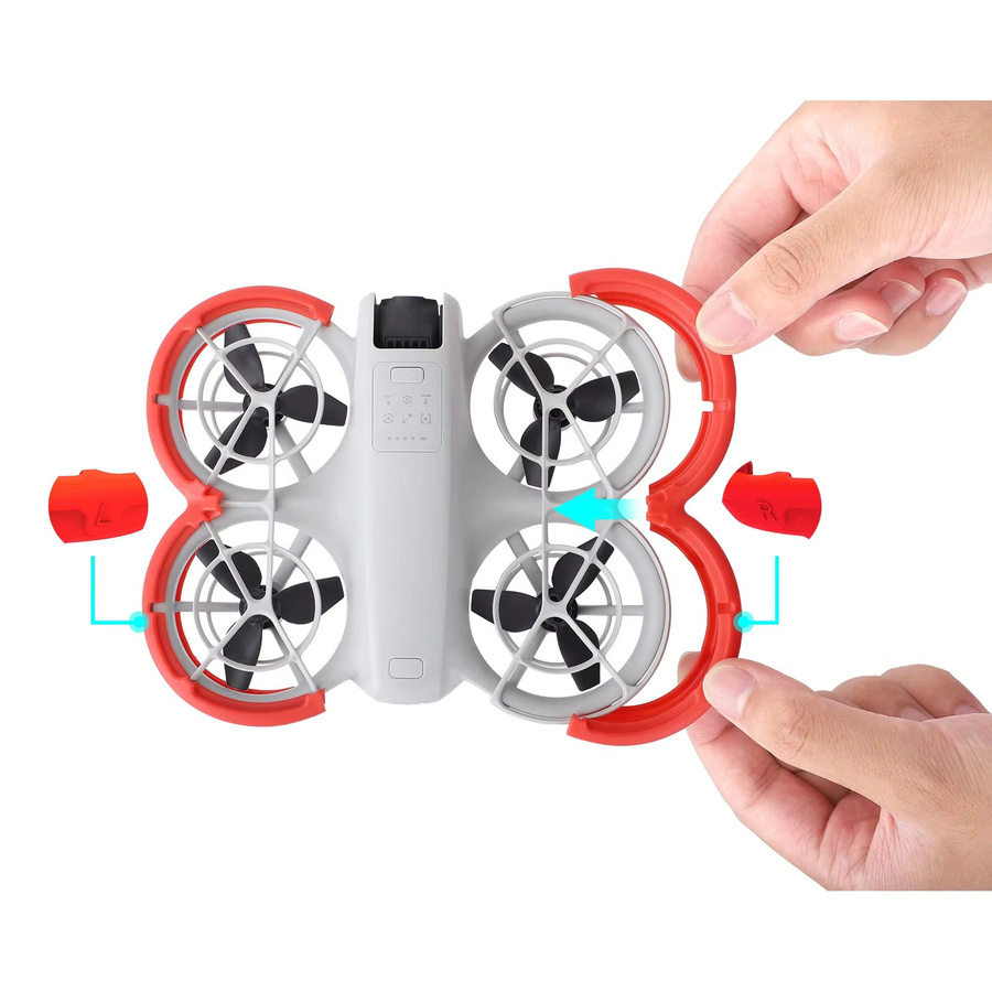 Sunnylife Propellerschutz für DJI NEO Kollisionsschutz-Set in Grau - Bild 3