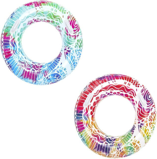 Bestway Schwimmring Summer Swirl Mandala in Mehrfarbig, Durchmesser: 80 cm, Höhe: 24 cm - Bild 1