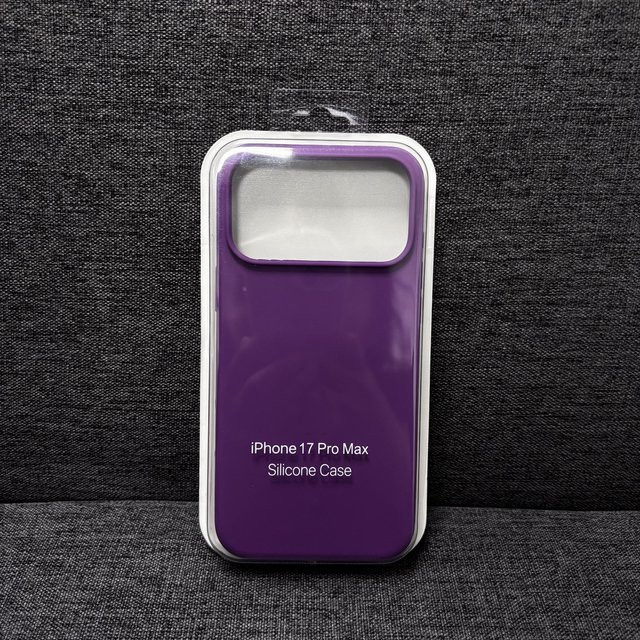 KH Silikon Schutzhülle für iPhone 17 Pro, iPhone 16, 15, 14, 13, 12 Pro Max in Purple - Bild 1