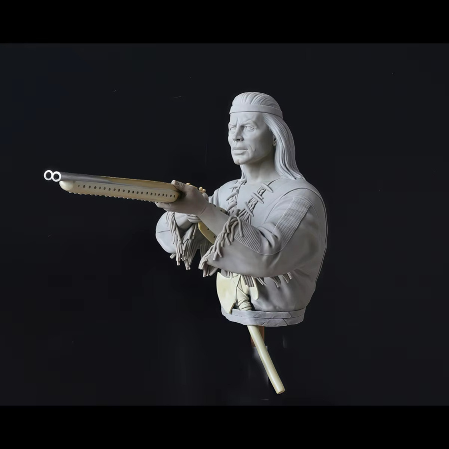 MEEKLION MODEL Militär Harzmodellbausatz Büste, Maßstab 1:10 - Bild 2