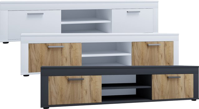 VCM Lowboard Usilo XL Fernsehregal mit Maßen H: 37 cm, B: 160 cm, T: 45 cm - Bild 1