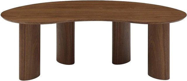 Couchtisch Calynor in Walnuss Natur Dunkel mit Walnussfurnier B: 120 cm, T: 70 cm, H: 40 cm - Bild 1