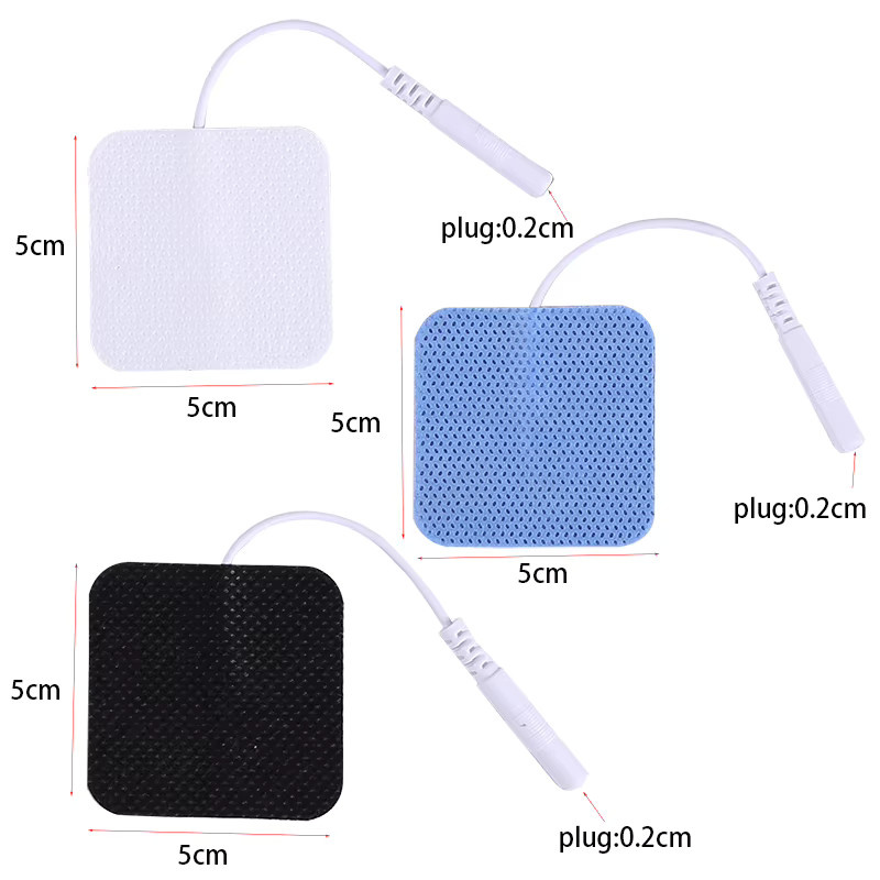 yinhang TENS-Einheits-Ersatzpads, selbstklebend, 2-mm-Pin-Anschluss, Unisex - Bild 2