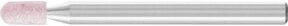 PFERD TOOLS STEEL EDGE Schleifstift Walzenrund Ø 3x6 mm Schaft-Ø 3 mm A100 für Stahl und Stahlguss - Bild 1