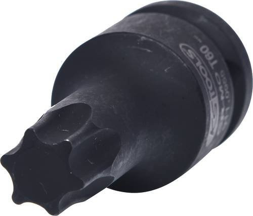 KS Tools Kraft-Bit-Stecknuss TX T60 kurz, schwarz - Bild 1