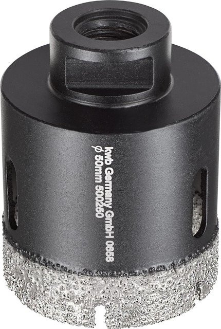 kwb Diamant Fliesen-Lochsäge mit M14-Aufnahme für Winkelschleifer Durchmesser: 50 mm - Bild 1