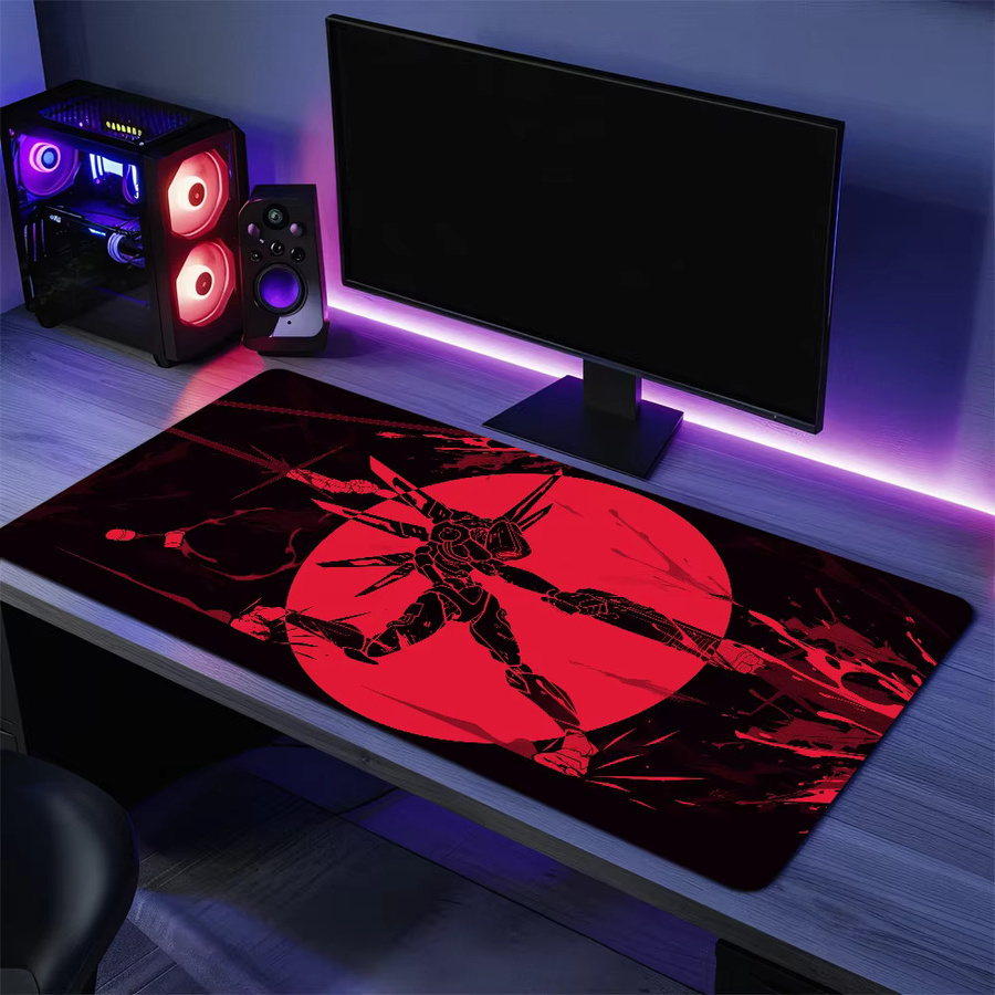 Bilibili Retro Anime U-ULTRAKILL Mauspad Große rutschfeste Schreibtischunterlage mit Anti-Fray-Kanten für PC und Home Office - Bild 3