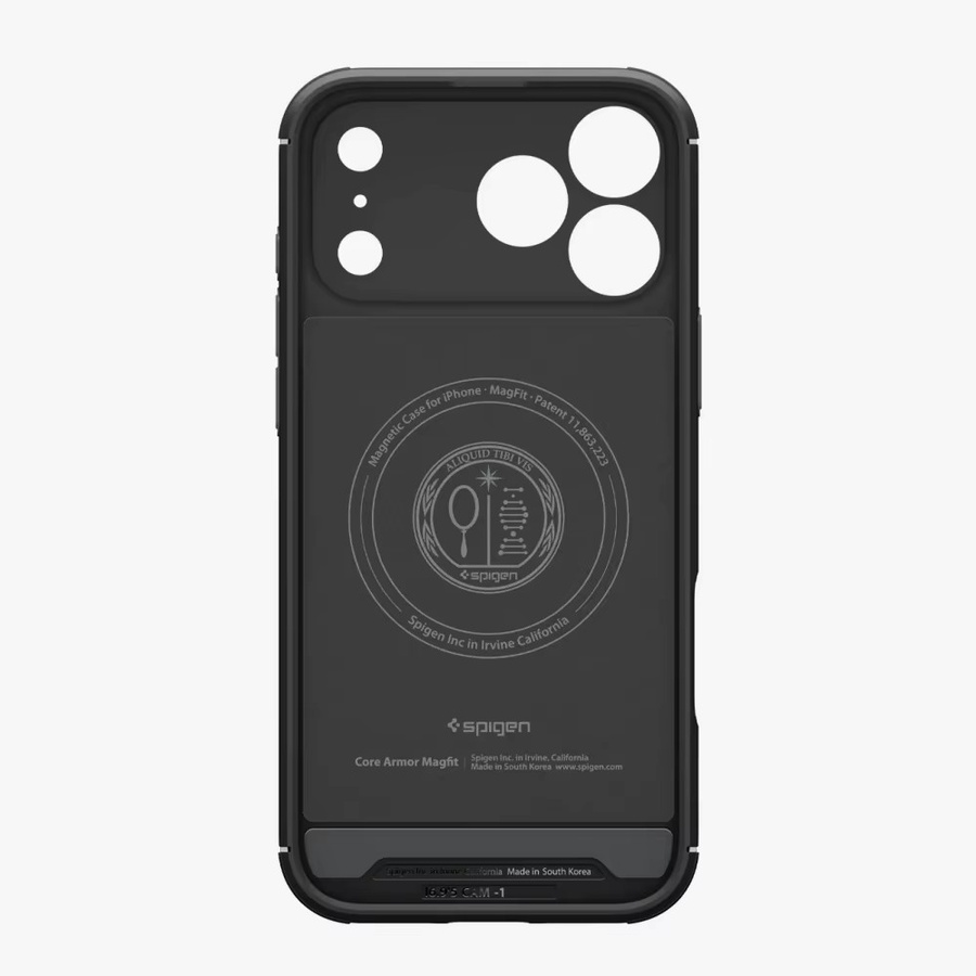 Spigen MagSafe Hülle mit Kameraschutz für iPhone 18 Pro Max, iPhone 17, iPhone 18 Pro und iPhone 17 Air, Schwarz, Matt - Bild 1