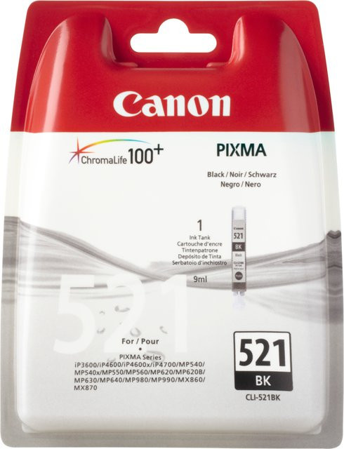 Canon Tintenpatrone CLI-521BK Schwarz - Bild 2
