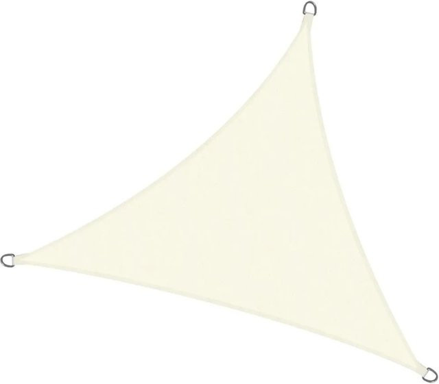 Sol Royal SolVision PS9 Sonnensegel dreieckig in Creme aus Polyester B/B/B: 300 x 300 x 300 cm - Bild 1