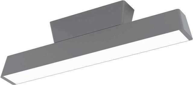 Eglo LED-Deckenleuchte Simolaris-Z in Schwarz-Weiß mit Fernbedienung und Dimmer - Bild 1