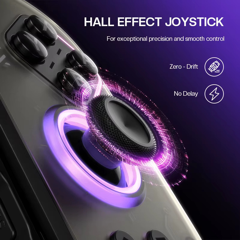 NYXI Hyperion 2 Wireless Game Controller Dual Hall Effect Joycon Gamepad in Schwarz für Nintendo Switch, Switch OLED und Switch Lite - Bild 4