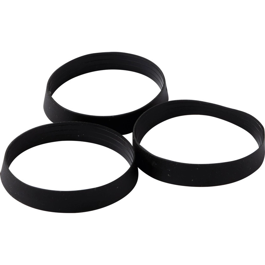 KÖRO Keildichtung Weich 1 1/2 Zoll für 40 mm Siphons, Schwarz, 3 Stück - Bild 2