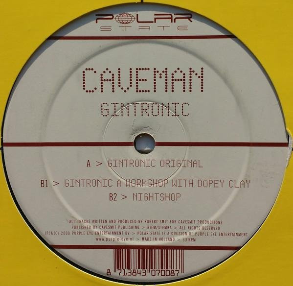 Gintronic POL7008 Polar State 2000 Caveman 12-Zoll-Schallplatte Vinyl LP Electronic Gray - Bild 1