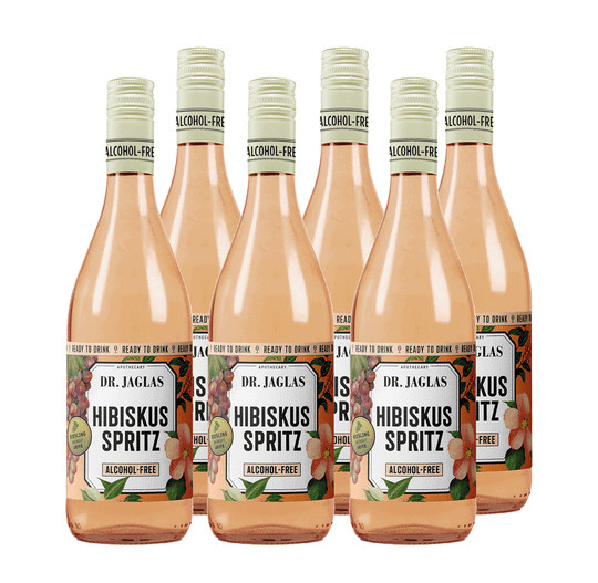 Dr. Jagla, alkoholfreier Wein, Hibiskus, 6 x 0,75 l - Bild 1