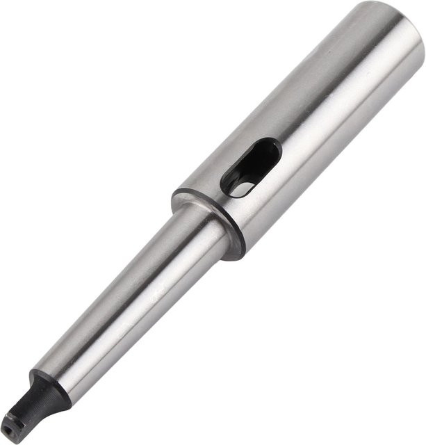 Painter Morsekonus Bohrhülse Verlängerung Reduzieradapter Drehbankaufnahme MT2-2 aus Edelstahl in Silber - Bild 1