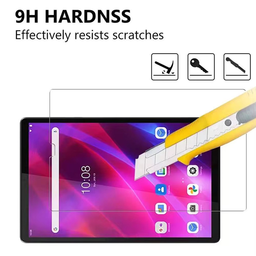 2er-Set Displayschutz aus gehärtetem Glas für Lenovo Tab K10 10,3 Zoll TB-X6C6F X6C6X, transparent und kratzfest - Bild 2