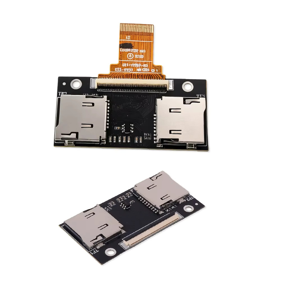 ADT-Link 2-Port TF zu CE Adapterkarte in Schwarz für iPod Classic 3-7 Gen, iPod Video, iFlash, Industrie-PC, DVR, Dashcam und NAS-Speicher - Bild 3