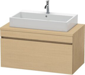 Duravit Waschtischunterschrank DuraStyle in Beige mit 1 Auszug und Konsole, Breite: 100 cm, Tiefe: 54,8 cm, Höhe: 51,2 cm - Bild 1