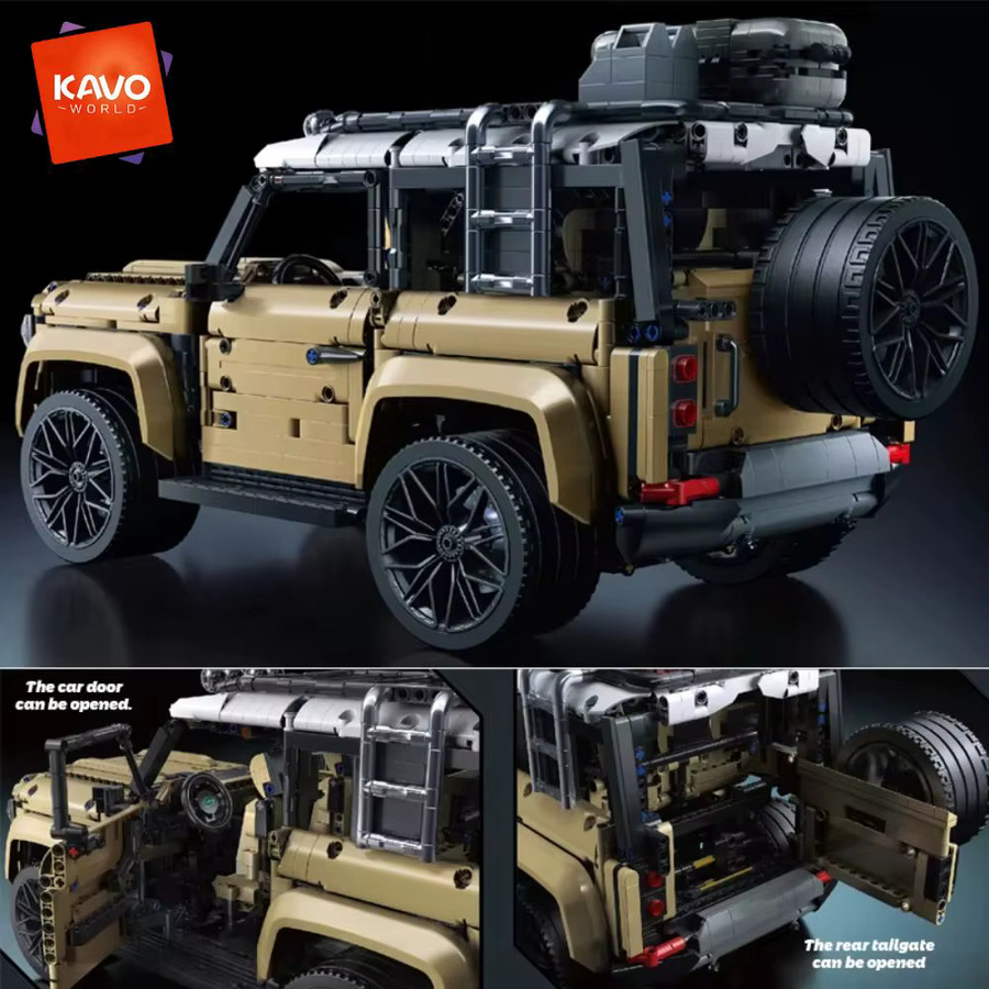 KAVOWORLD Offroad-Fahrzeug, Schwerlast-LKW-Modell, 1:8, Bausatz - Bild 5