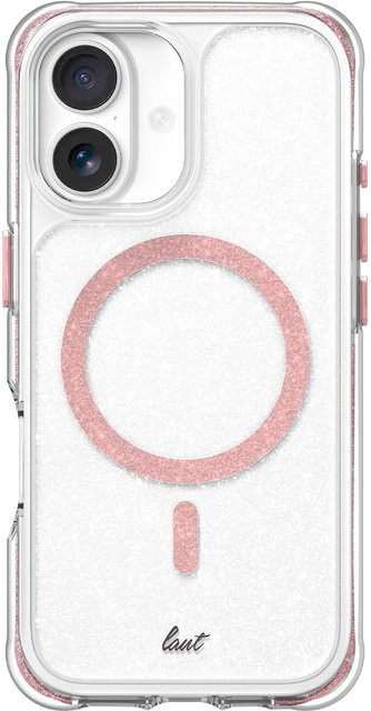 AERO SPARKLE Handyhülle für Apple iPhone 17 in Crystal Pink und Transparent - Bild 1