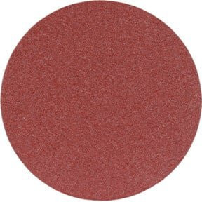 Starcke Papier-Klett-Schleifscheibe für Exzenterschleifer, Farbe: Rot, Durchmesser: 125 mm, Körnung: 80, geeignet für Metall, Lack und Holz - Bild 1