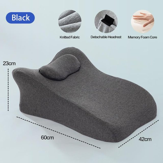 Multifunktionales Liegekissen aus Memory-Schaum für die Bauchlage von Household supplies MH, B/T/H: 60 x 42 x 23 cm - Bild 1