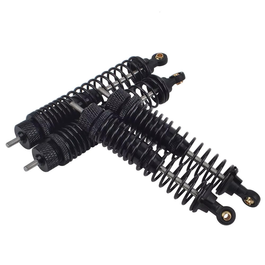 Tamiya Aluminium-Ölstoßdämpfer, Zubehör, Metall, Schwarz, 1:10 - Bild 2