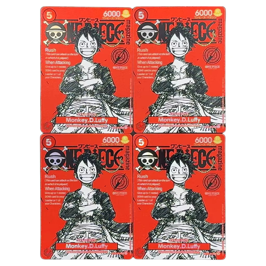 Bandai One Piece Luffy Charakterkarte, Sammelkarten, Englisch - Bild 3