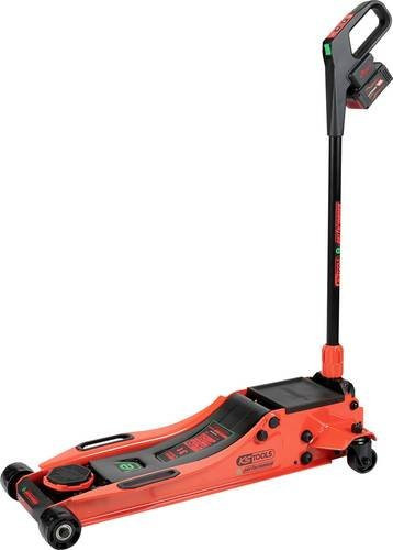 KS Tools Hydraulischer Wagenheber 3 t in Rot mit einer Arbeitshöhe von 8,6 cm - Bild 1