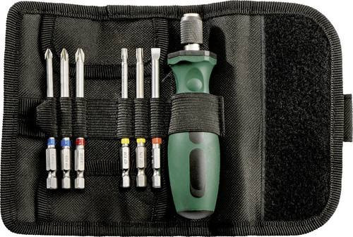 Metabo Bit-Set 7-teilig mit Bithalter-Schraubendreher aus Edelstahl - Bild 1