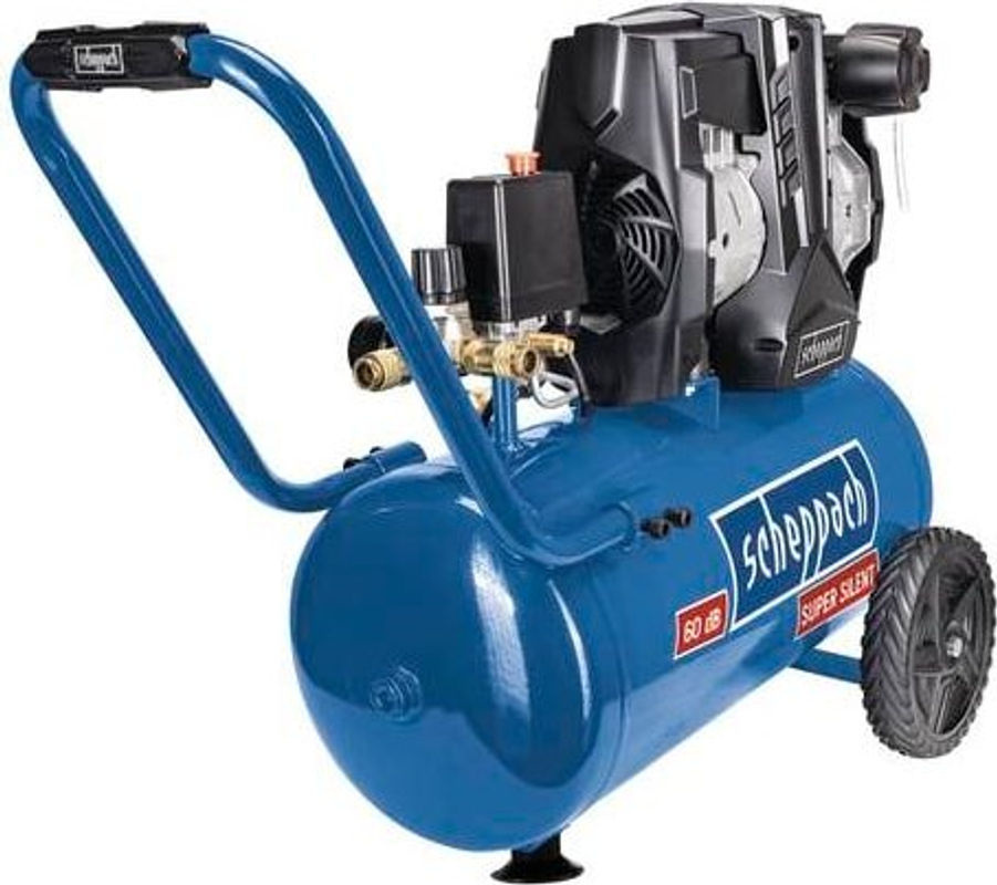 Scheppach Silent Kompressor HC25Si in Blau - Bild 2