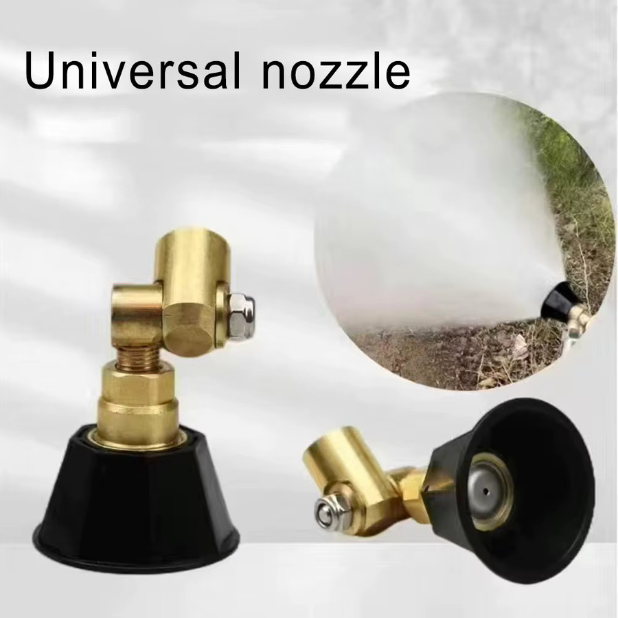 Universal Hochdruck Pestizid Sprayer Düse für Landwirtschaft und Garten aus Kupfer in Schwarz - Bild 5