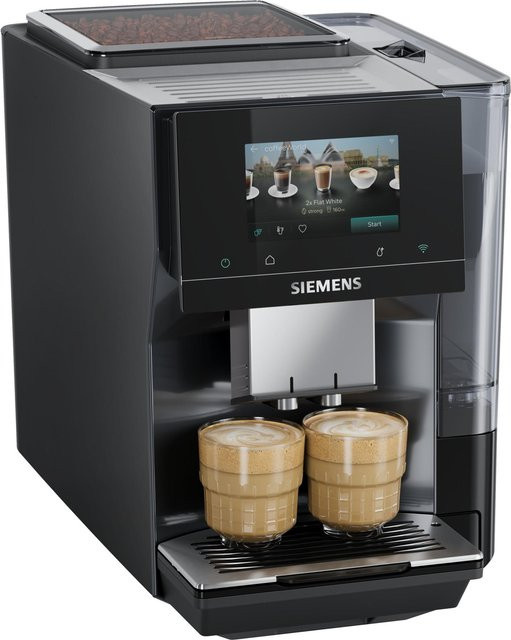 Siemens Kaffeevollautomat TP727EF6 in Silber und Schwarz - Bild 1