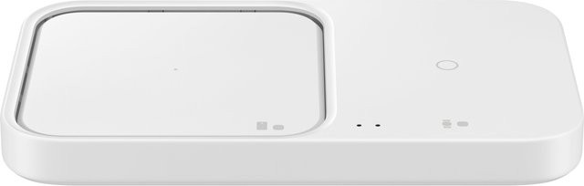 Samsung Wireless Charger Duo Ladestation mit USB-C, 15W, Weiß EP-P5400TWEGEU - Bild 1