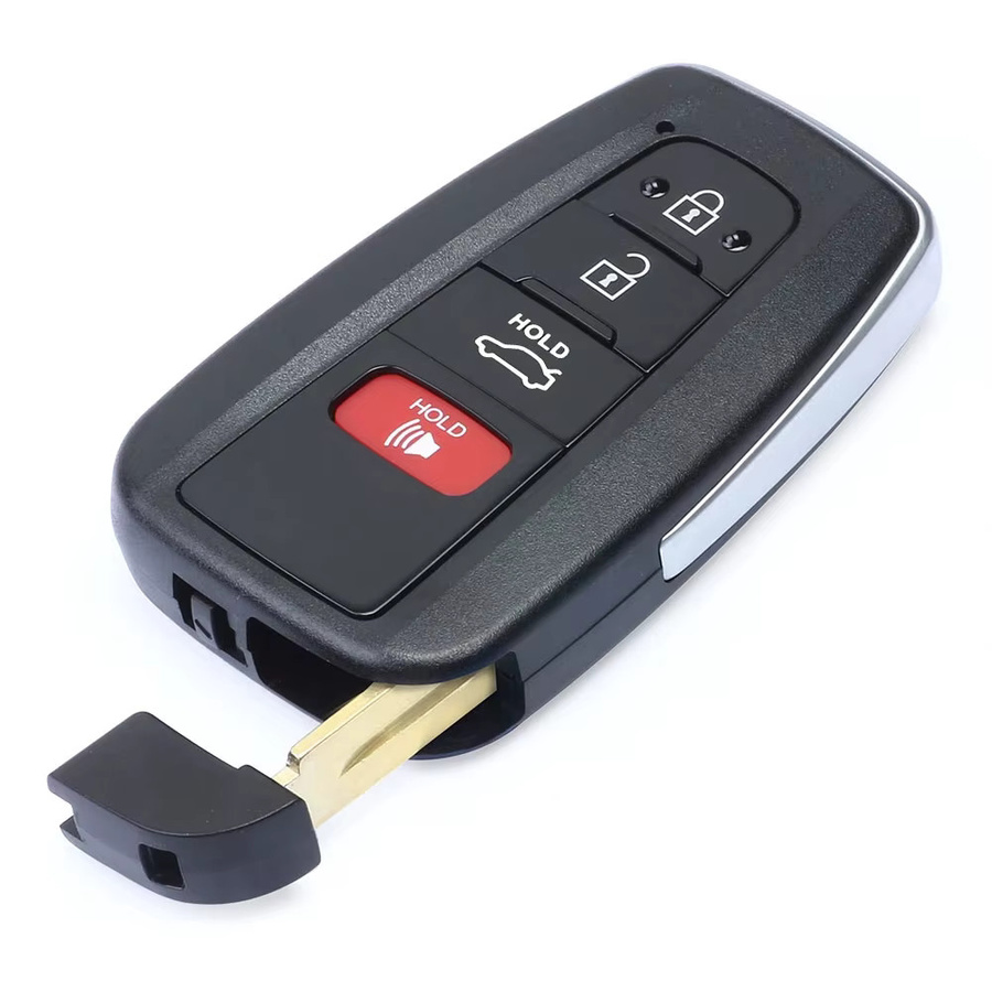 KEYECU Keyless Remote Smart Key FOB für Toyota Camry 2018-2021, Farbe: Schwarz, P/N: 89904-06220, 89904-06240, HYQ14FBC 231451-0351 - Bild 2
