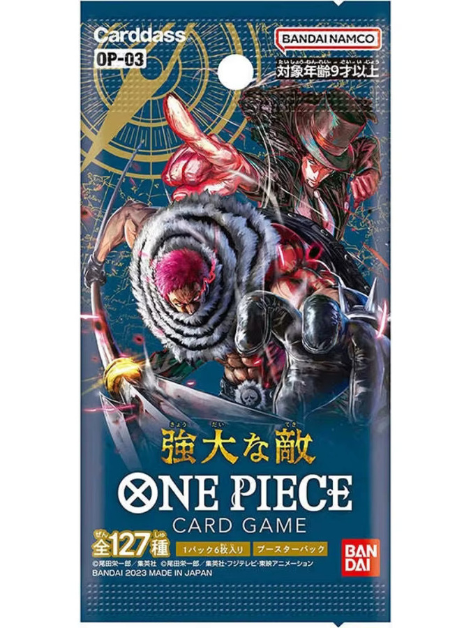 Bandai One Piece Mighty Enemies OP-03 Booster Box, Kartenspiel, ab 9 Jahren - Bild 1