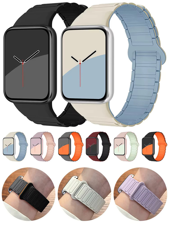 Xiaomi Uhrenarmband Silikon, Magnetisch, Unisex, Multicolour - Bild 5