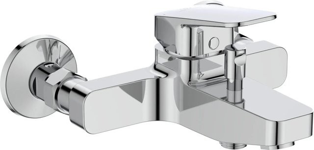 Ideal Standard Badearmatur Ceraplan für die Badewanne in Chrom, Einhebelmischer mit Schwenkauslauf und Wassersparfunktion, Aufputz-Ausführung - Bild 1