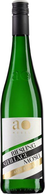 Andreas Oster Weinkellerei KG Riesling Weißwein, Mosel, 2025, halbtrocken, 0,75 l - Bild 1