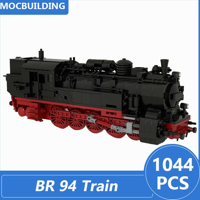 MOCBUILDING Br 94 Zug Modell, Bausteine, 1044 Teile - Bild 1