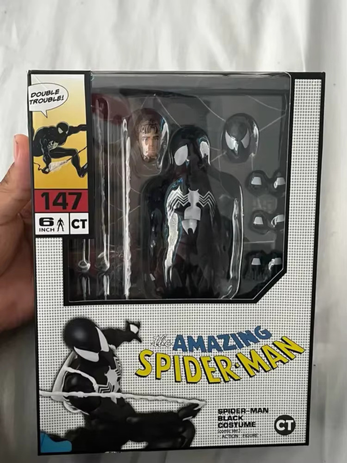 Ct Toys Marvel The Amazing Spider-Man Mafex 147, Actionfigur, Spider Man Venom - Bild 6