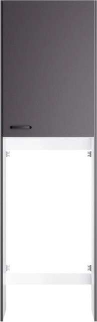 OPTIFIT Waschsäule Kiel420 in Anthrazit Matt mit Tür, B/T/H: 60 x 57,1 x 210 cm - Bild 1