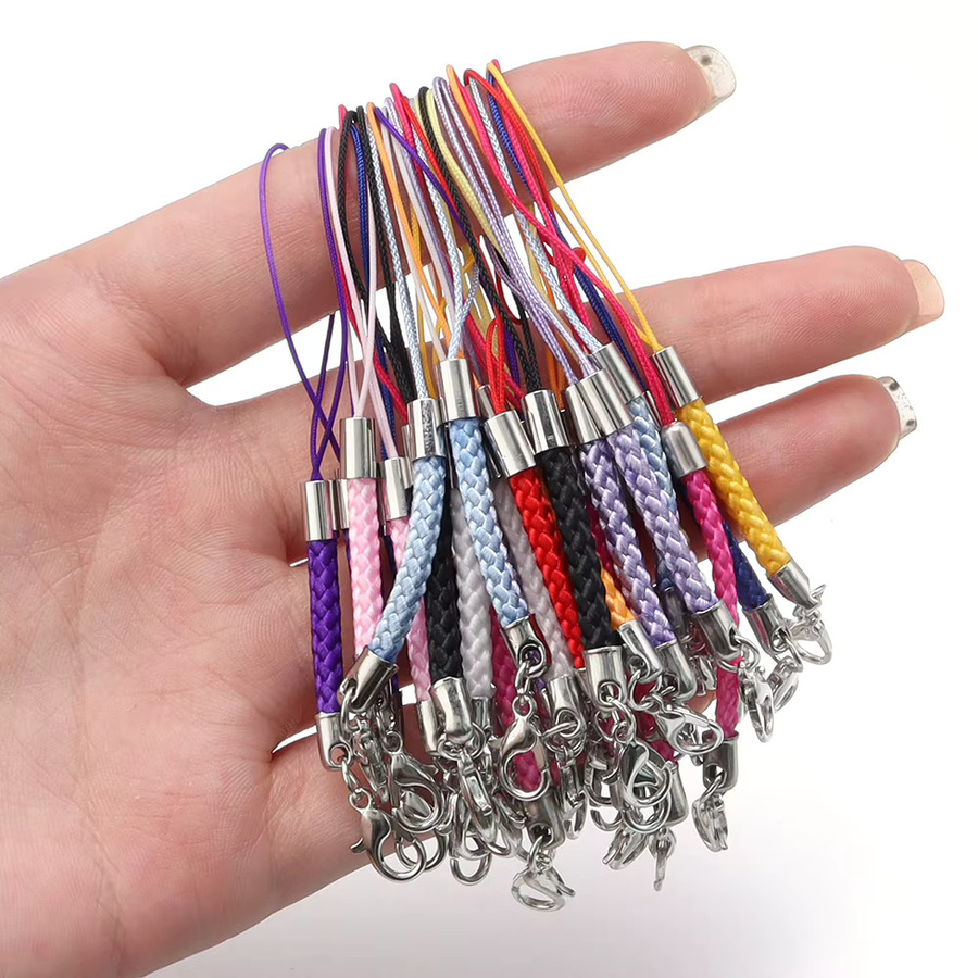lingsai Karabinerverschluss Lanyard Strap Cord, Nylon, Purple - Bild 2