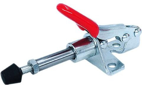 LUCKY TOOLS GH-301AM Toggle Clamp Latch Push Pull Schnellverschluss aus verzinktem Stahl in Grau - Bild 1