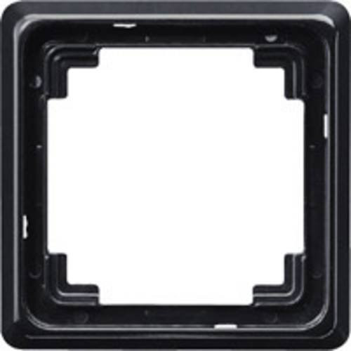 Jung 1fach Rahmen Abdeckung Schwarz CDP581SW - Bild 1
